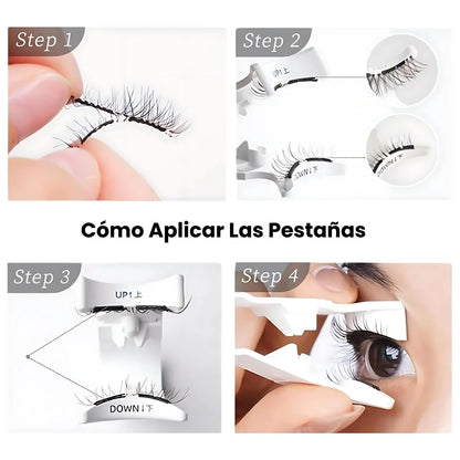 Pestañas Magnéticas Reutilizables | 3x1